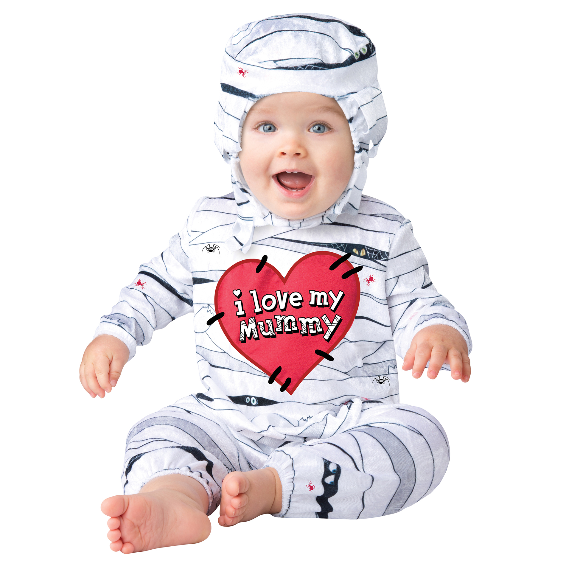 Totally Ghoul Halloween I Love My Mummy Infant Toddler Costume