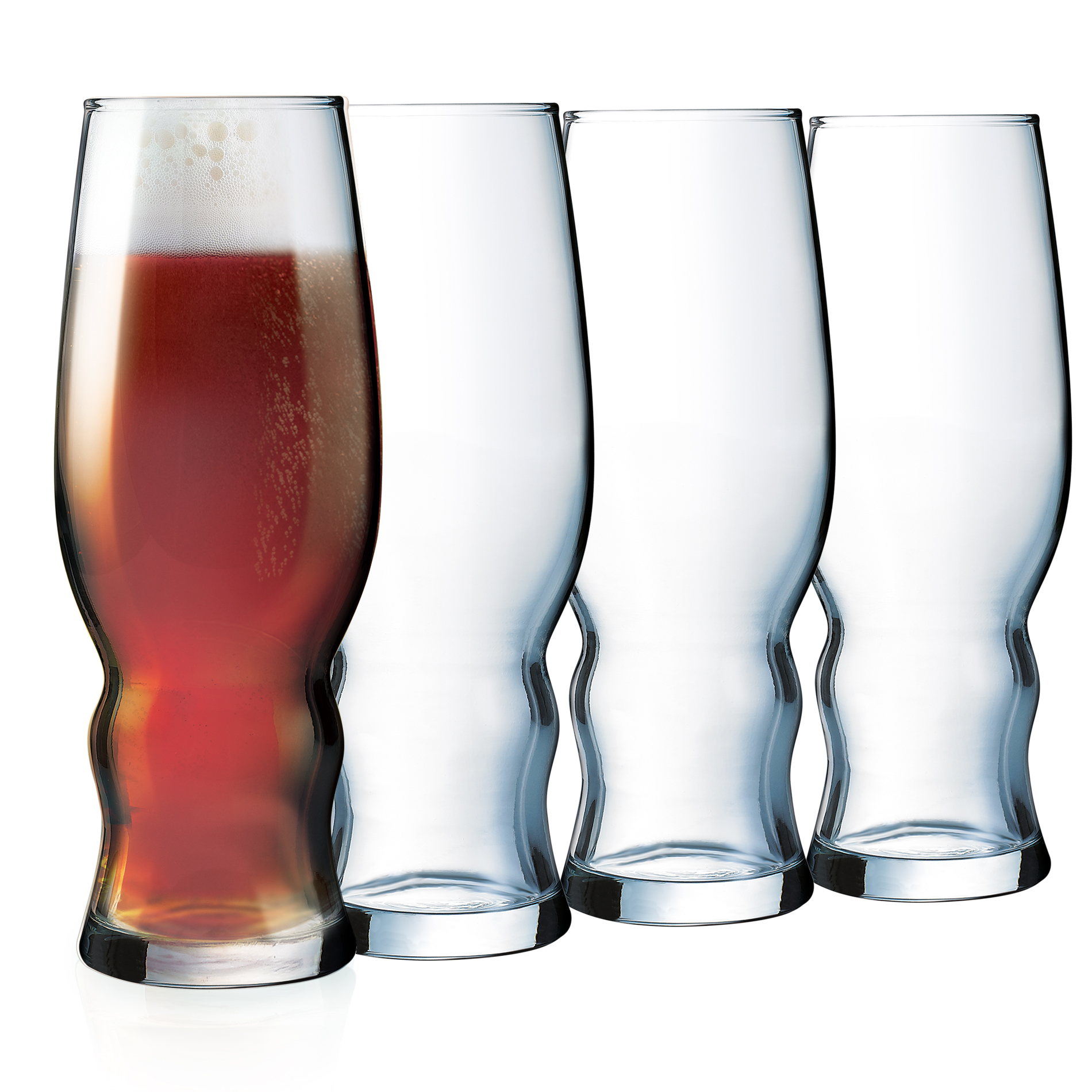 Arc 16oz. Medford 4pc. Pilsner Set, Clear Arc 16oz. Medford 4pc. Pilsner Set, Clear