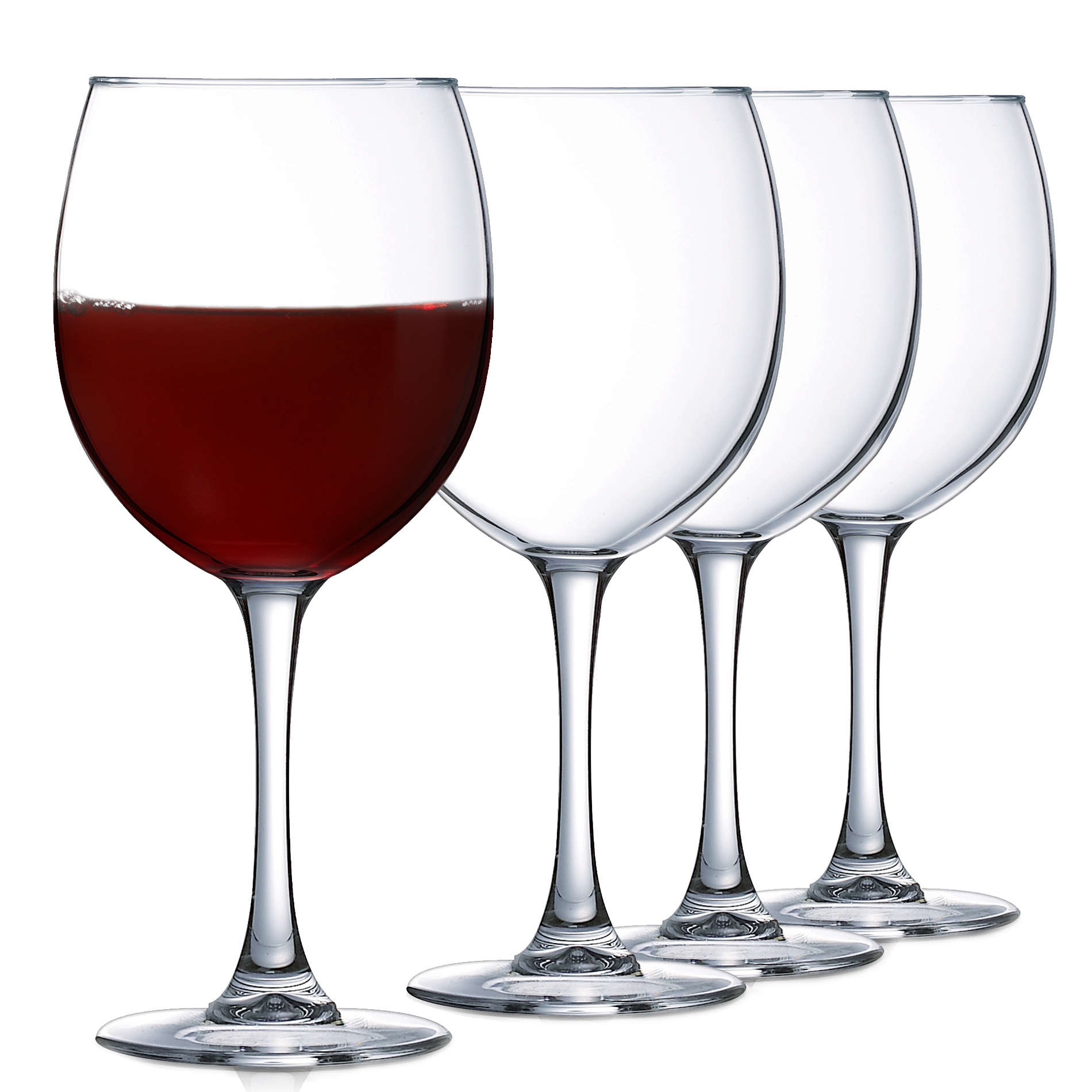 Arc Cachet 4pc. 20oz. Ballon Glass Set, Clear Arc Cachet 4pc. 20oz. Ballon Glass Set, Clear