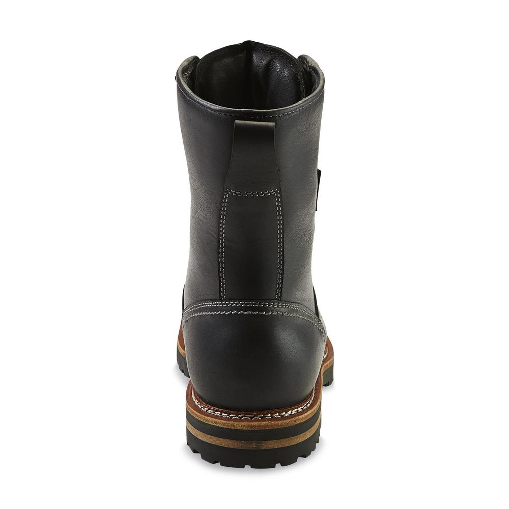 Elk Woods Men's Waterproof Rugged Boot - Black