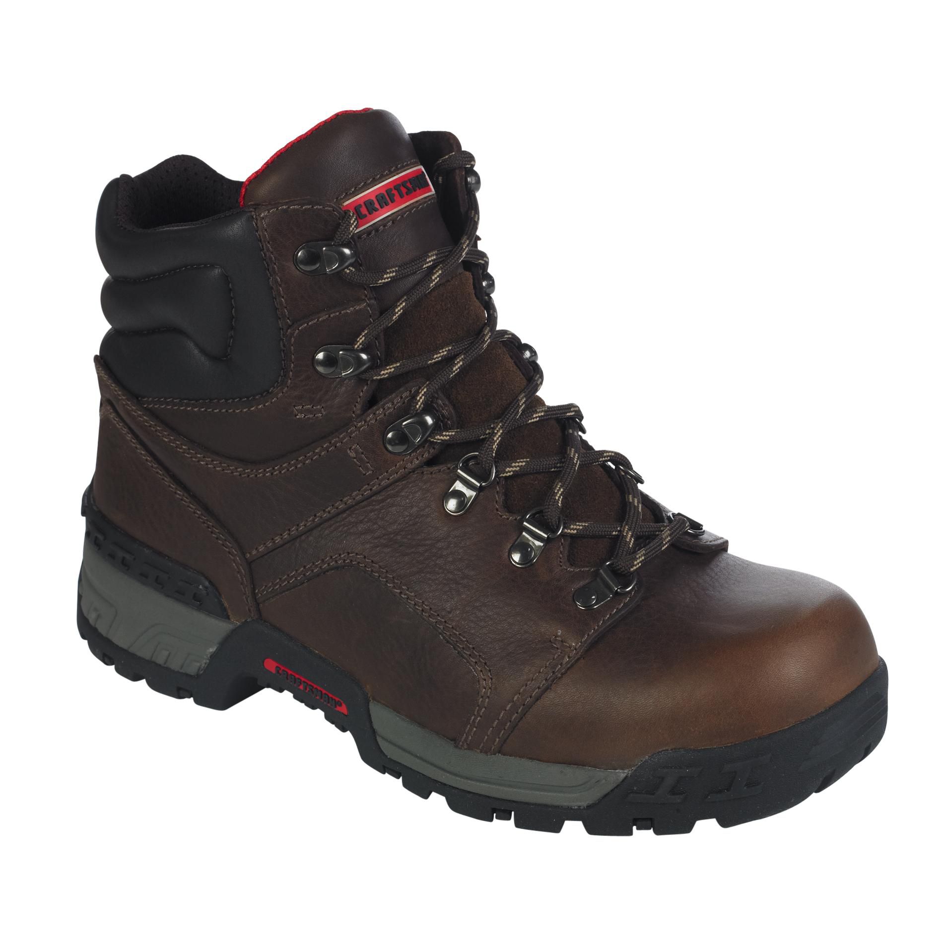 Craftsman Men's Walker 6" Soft Toe Work Boot Brown