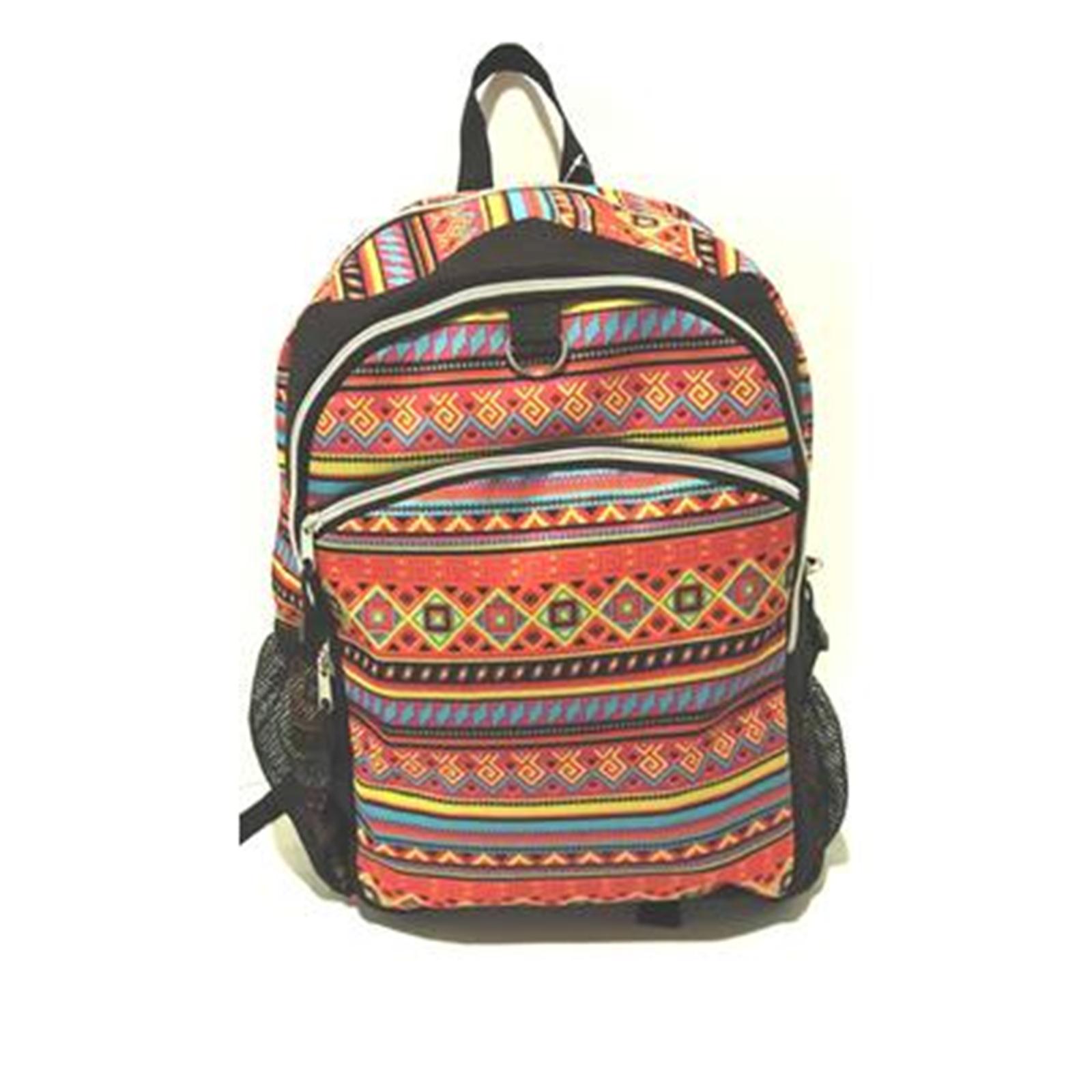 Mohawk Suede Backpack, Red Mohawk Suede Backpack, Red