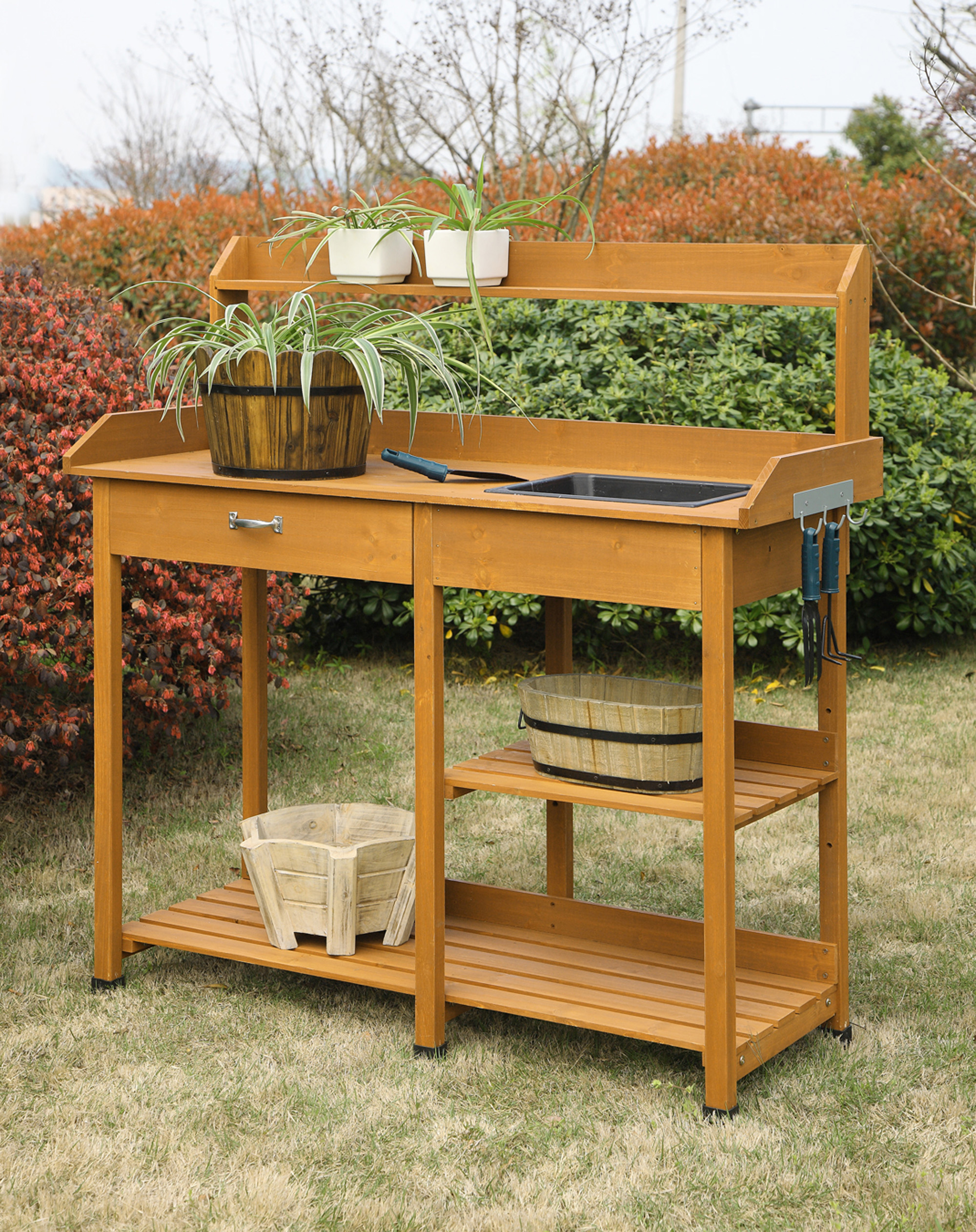 Convenience Concepts Deluxe Potting Bench
