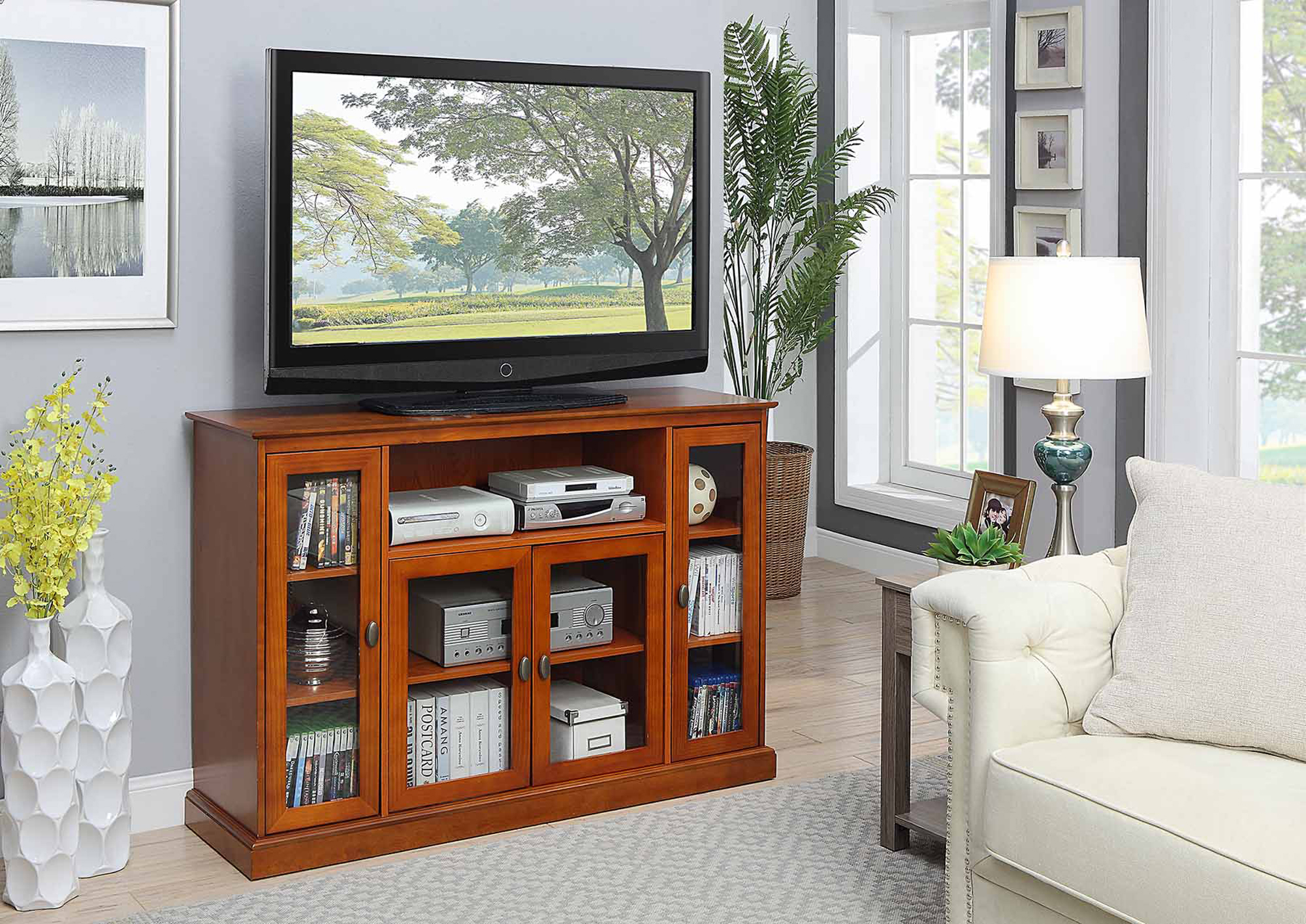 Convenience Concepts Summit Highboy TV Stand
