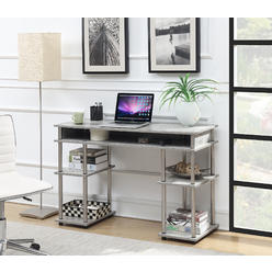 Modern Desks Hutches Straight Desk Without Drawers Kmart