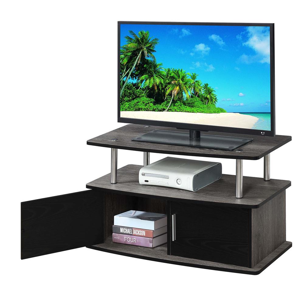 Convenience Concepts Designs2Go Deluxe 2 Door TV Stand with Cabinets