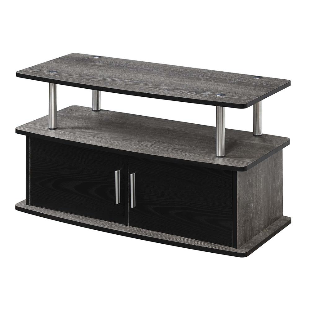 Convenience Concepts Designs2Go Deluxe 2 Door TV Stand with Cabinets