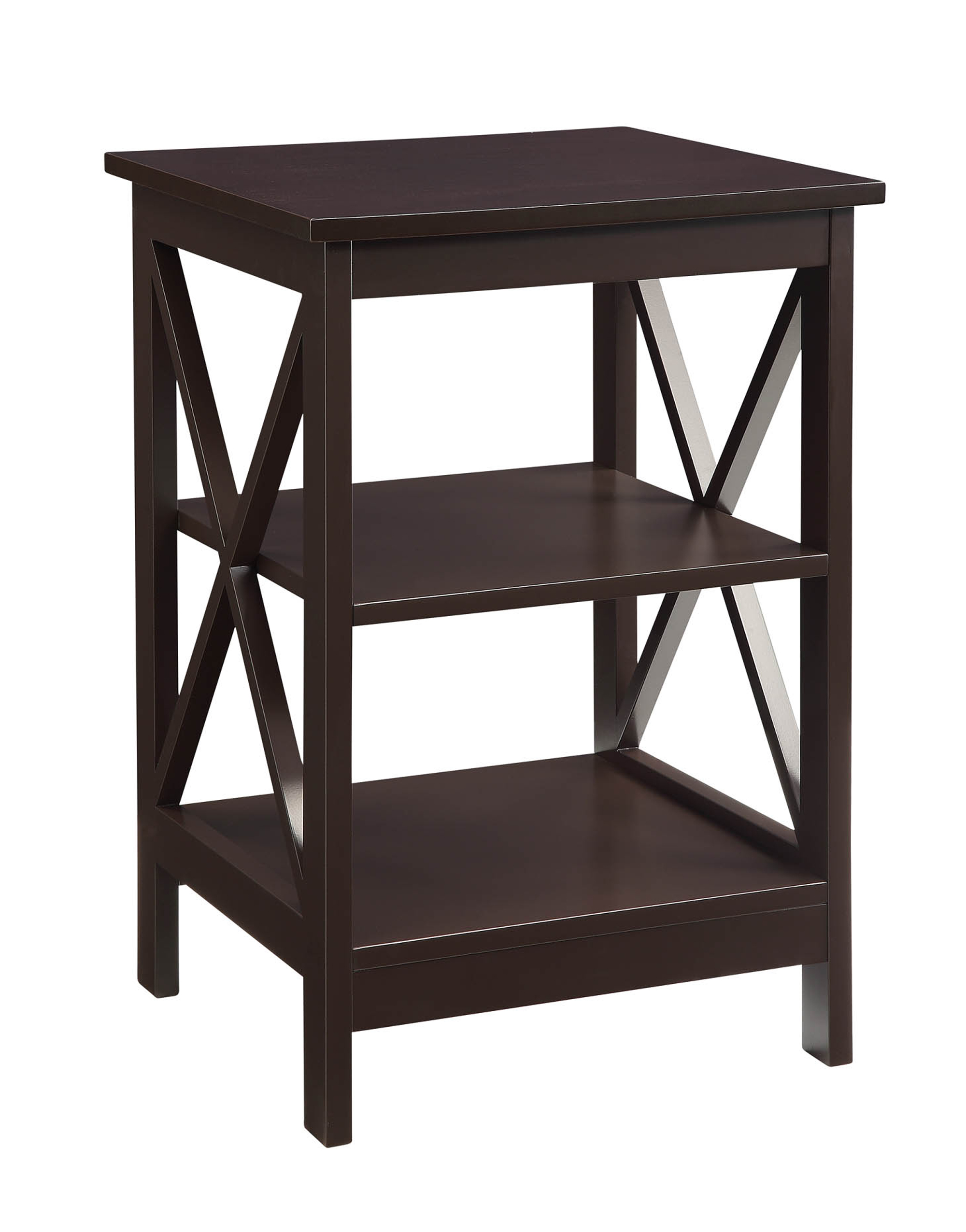 Convenience Concepts Oxford End Table, Blue Convenience Concepts Oxford End Table, Blue