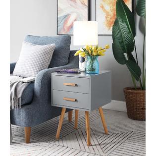 Convenience Concepts Oslo 2 Drawer End Table