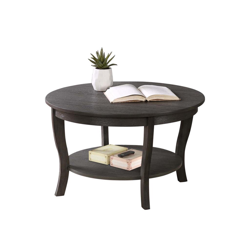 Convenience Concepts American Heritage Round Coffee Table
