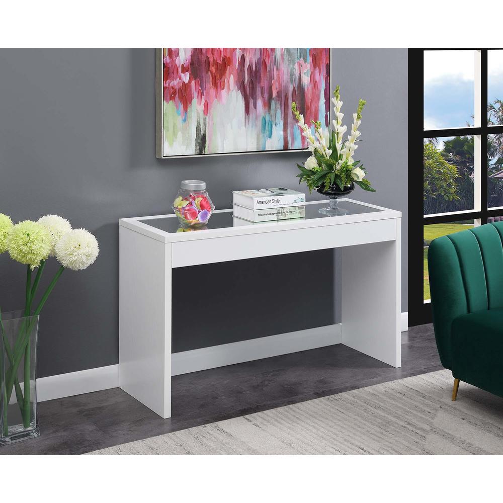 Convenience Concepts Northfield Mirrored Console Table