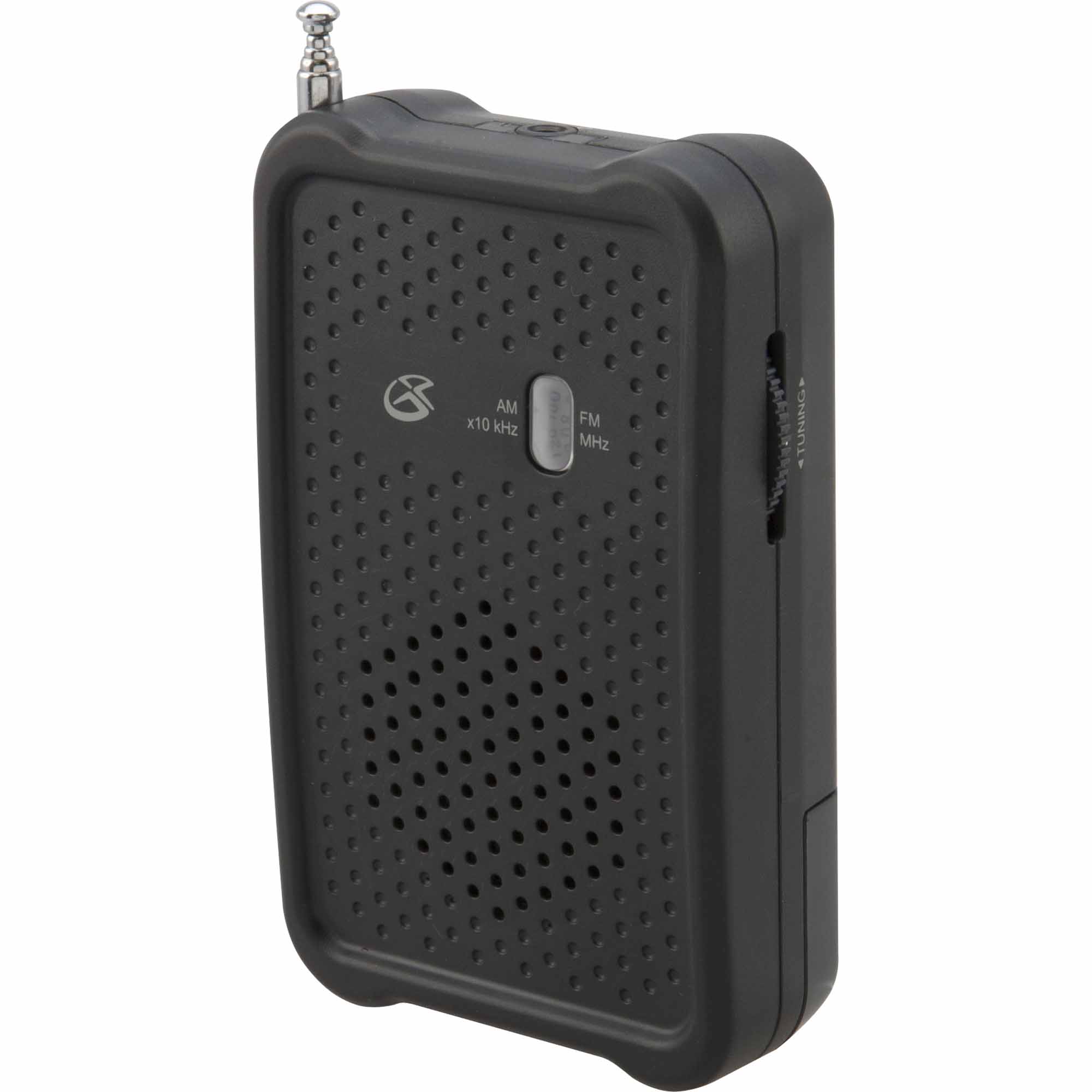 GPX R055B Portable Radio, Black GPX R055B Portable Radio, Black