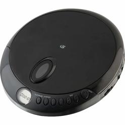 GPX Portable CD Player AntiSkip Protection FM Radio Stereo Earbuds Black