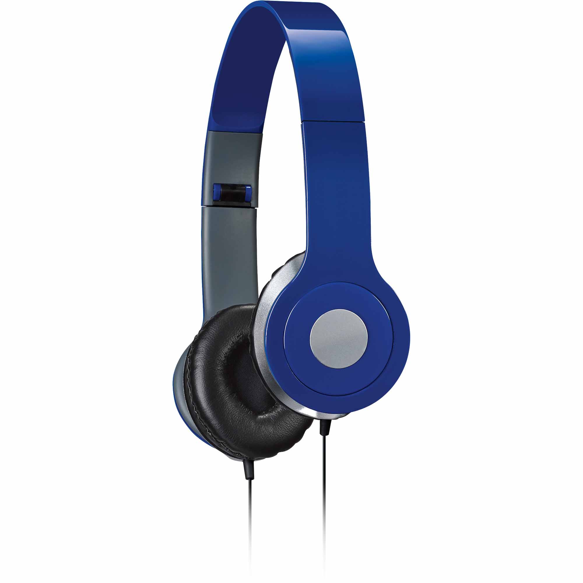 iLive IAH54BU On-Ear Headphones - Blue iLive IAH54BU On-Ear Headphones - Blue