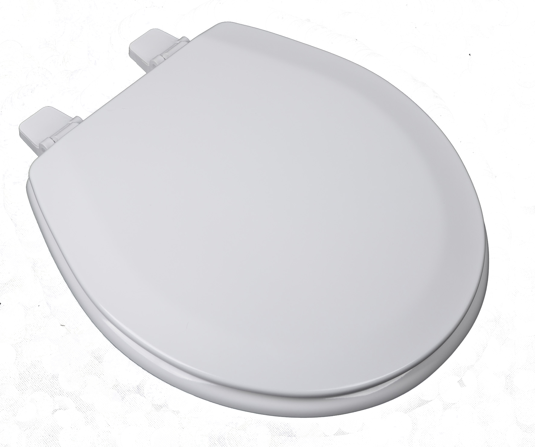 Bath Decor Standard Deluxe Wood Toilet Seat White Shop Your Way