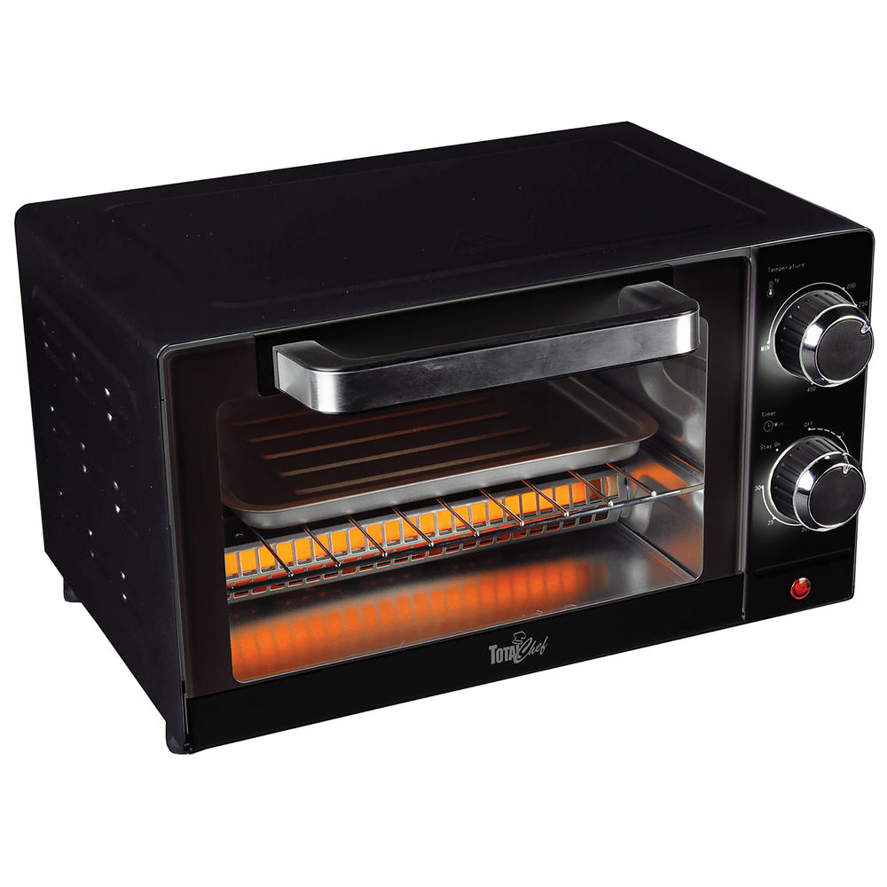 Total Chef TCT09  Toaster Oven - Black