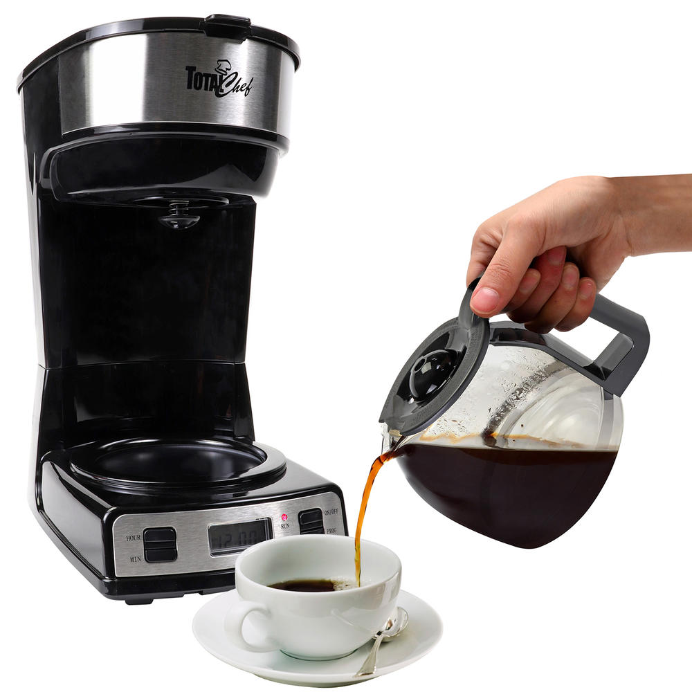 Total Chef TCCM06  Drip Coffee Maker - Black