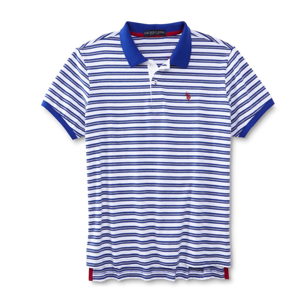 U.S. Polo Assn. Men's Slim Fit Polo Shirt - Striped