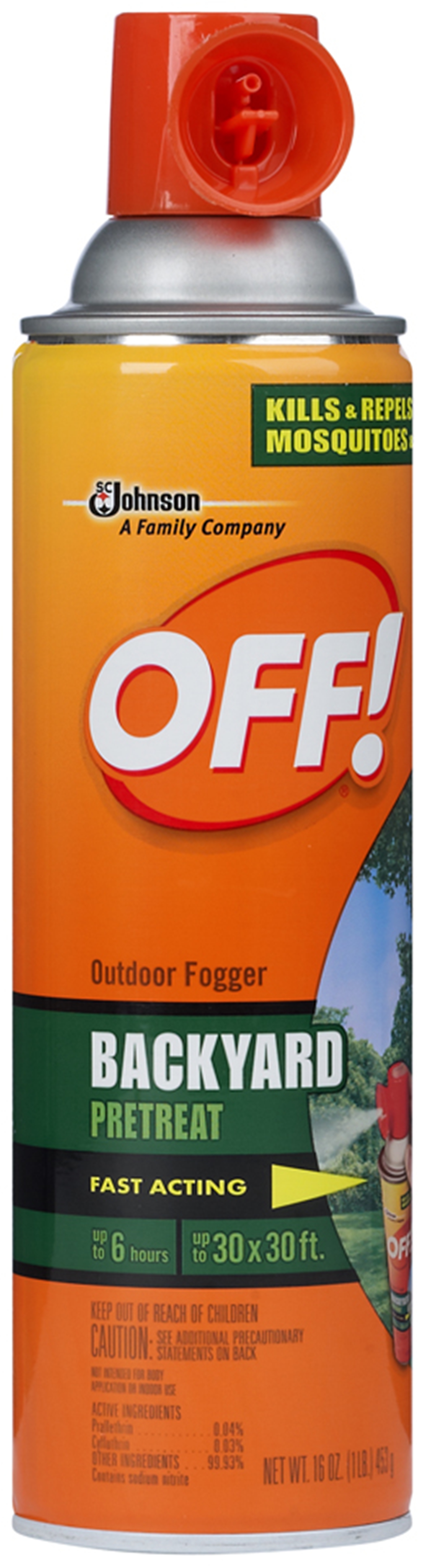 Yard & Deck Area Repellent Outdoor Fogger 16 oz