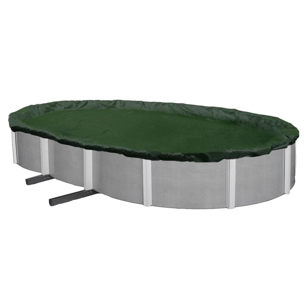 Blue Wave 12-Year Oval Above Ground Pool Winter Cover In Assorted Sizes