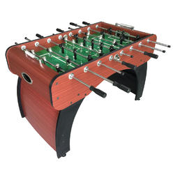 Hathaway&#153; Hathaway Metropolitan Foosball Table Modern Soccer Game Table For Kids And Adults With Cherry Finish 54-In