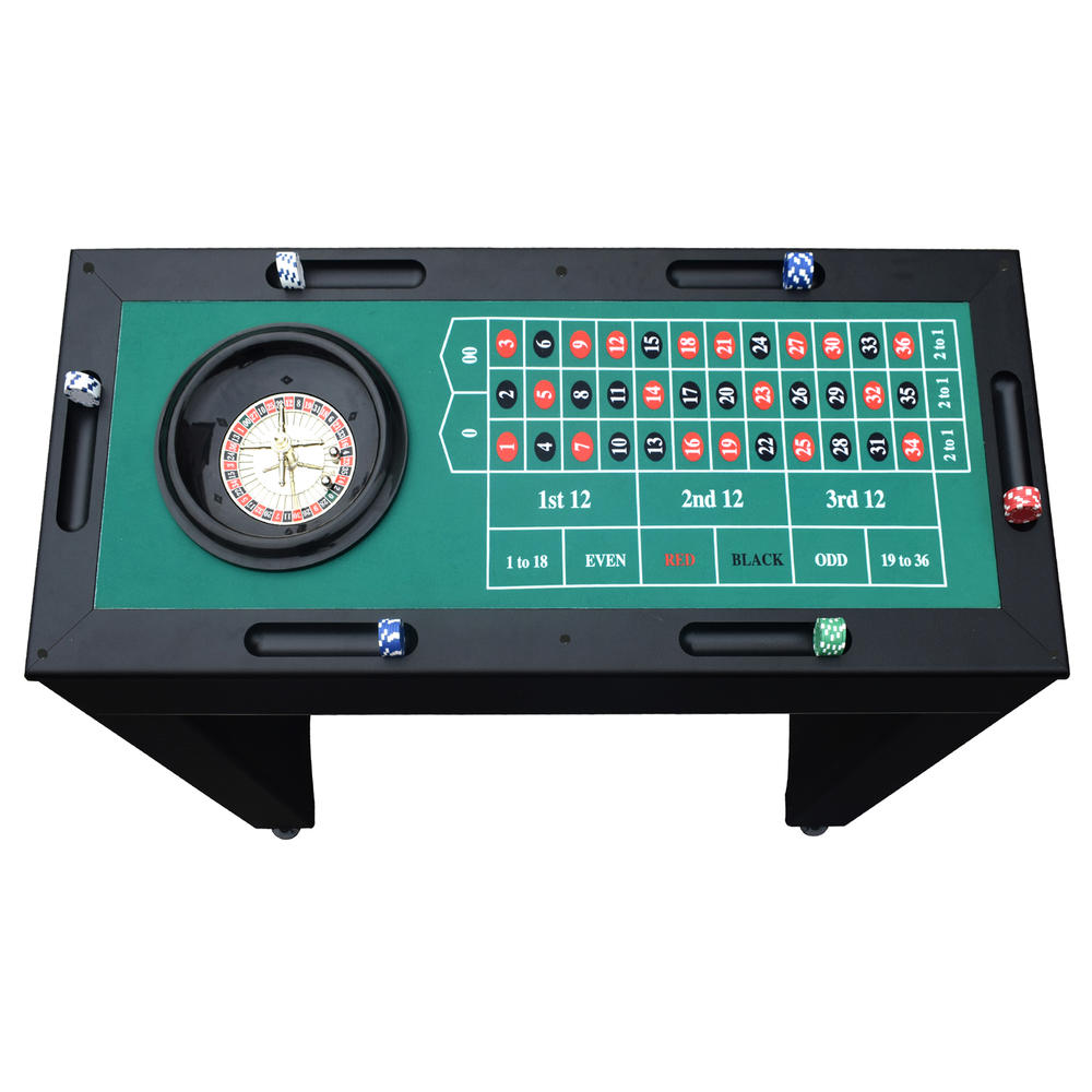 Hathaway&#153; Monte Carlo 4-in-1 Casino Game Table