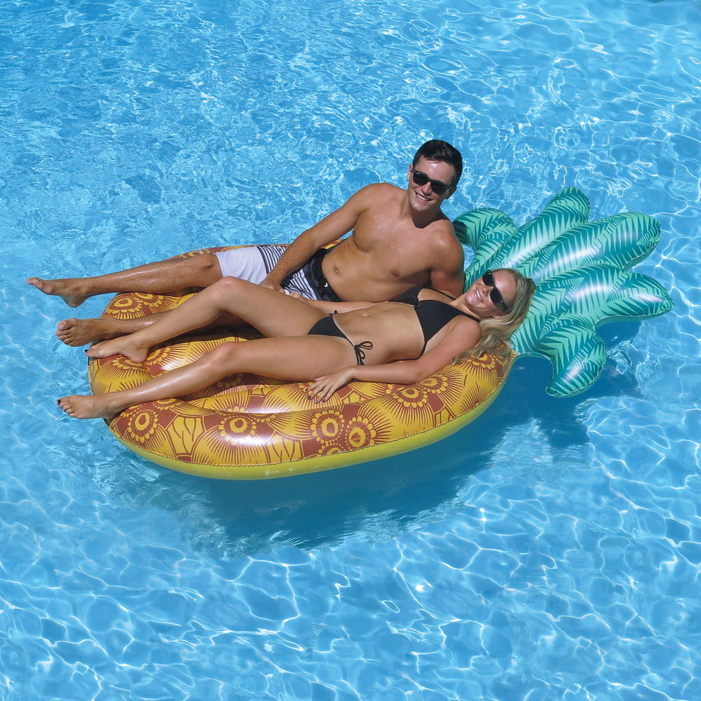 Swimline 86-In Inflatable Pineapple Pool Float