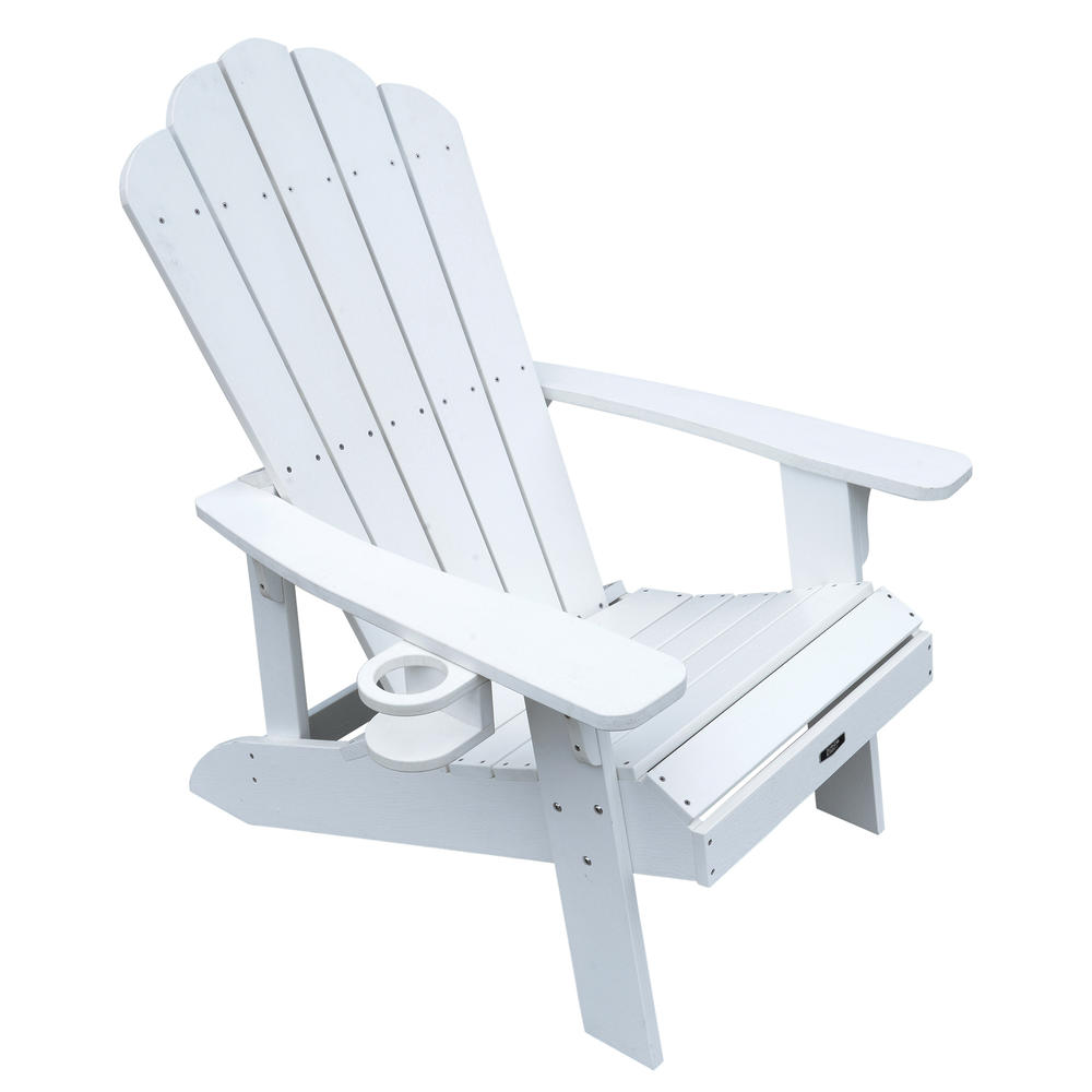 Island Umbrella Island Retreat Adirondack Chair - White