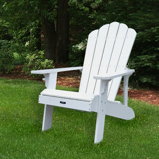 island umbrella island retreat adirondack chair - white