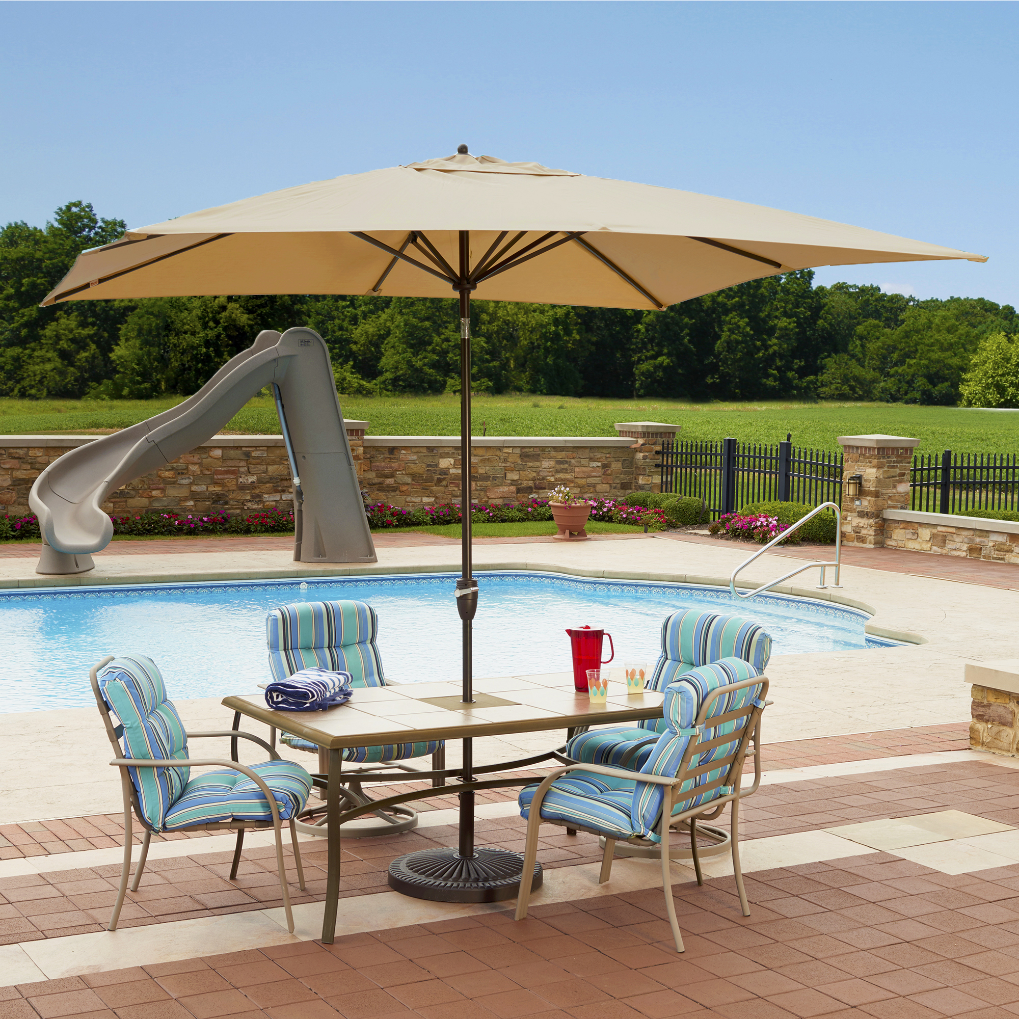 Patio Umbrellas Bases Rectangular Sears