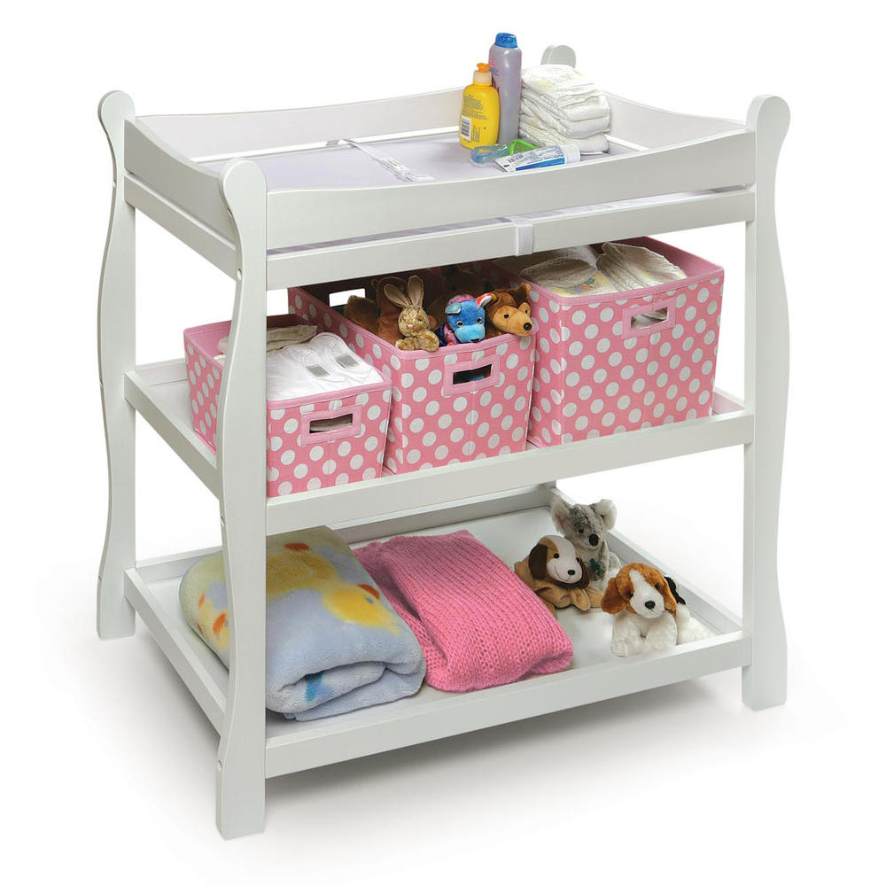 Badger Basket Kids Up & Down Scatola Giocattoli E Organizer, Panca In Legno Con 2 Cestini Reversibili, Grigio Scuro, 80x40x48cm - 6