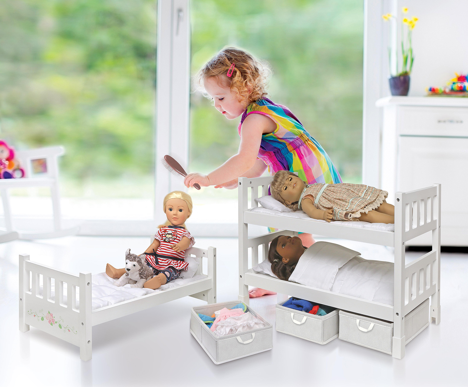 badger basket doll bunk bed