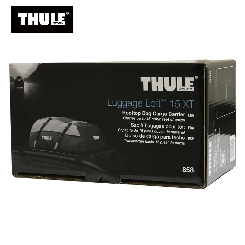 Thule 15XT Luggage Loft Black 858 15 cu. ft. Cargo Bag