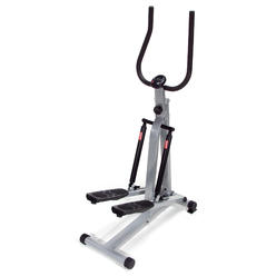Stamina SpaceMate Folding Stepper | Adjustable Hydraulic Resistance | LCD Fitness Monitor | Lightweight and Compact