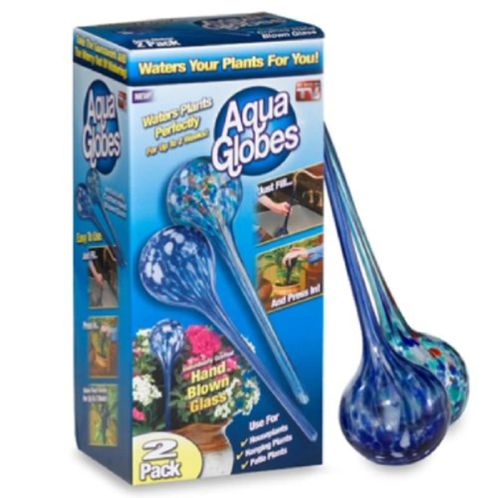 Aqua Globes Glass Plant Watering Bulbs 2 pack
