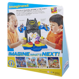 Imaginext dc super cheap friends battle batcave