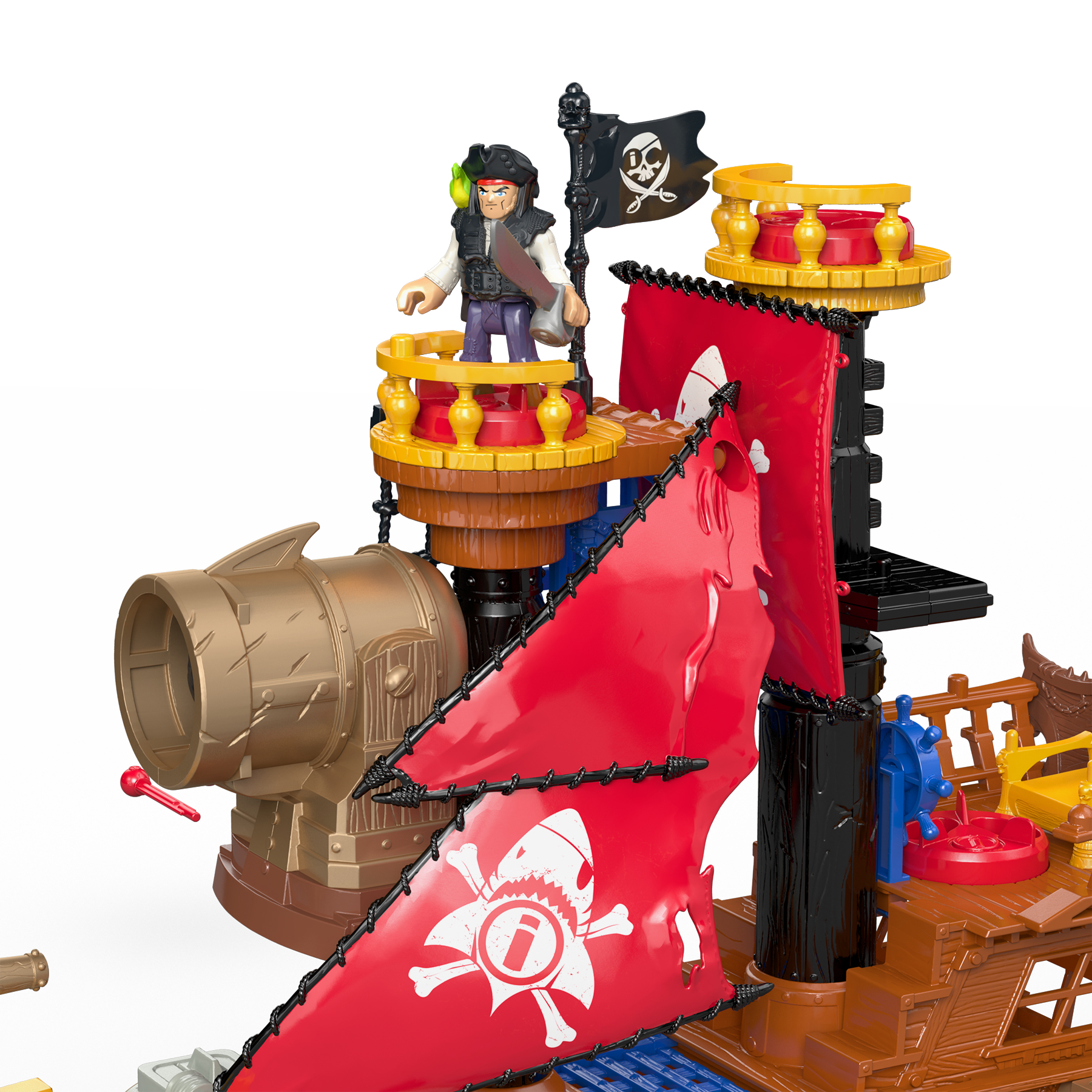 imaginext pirate ship