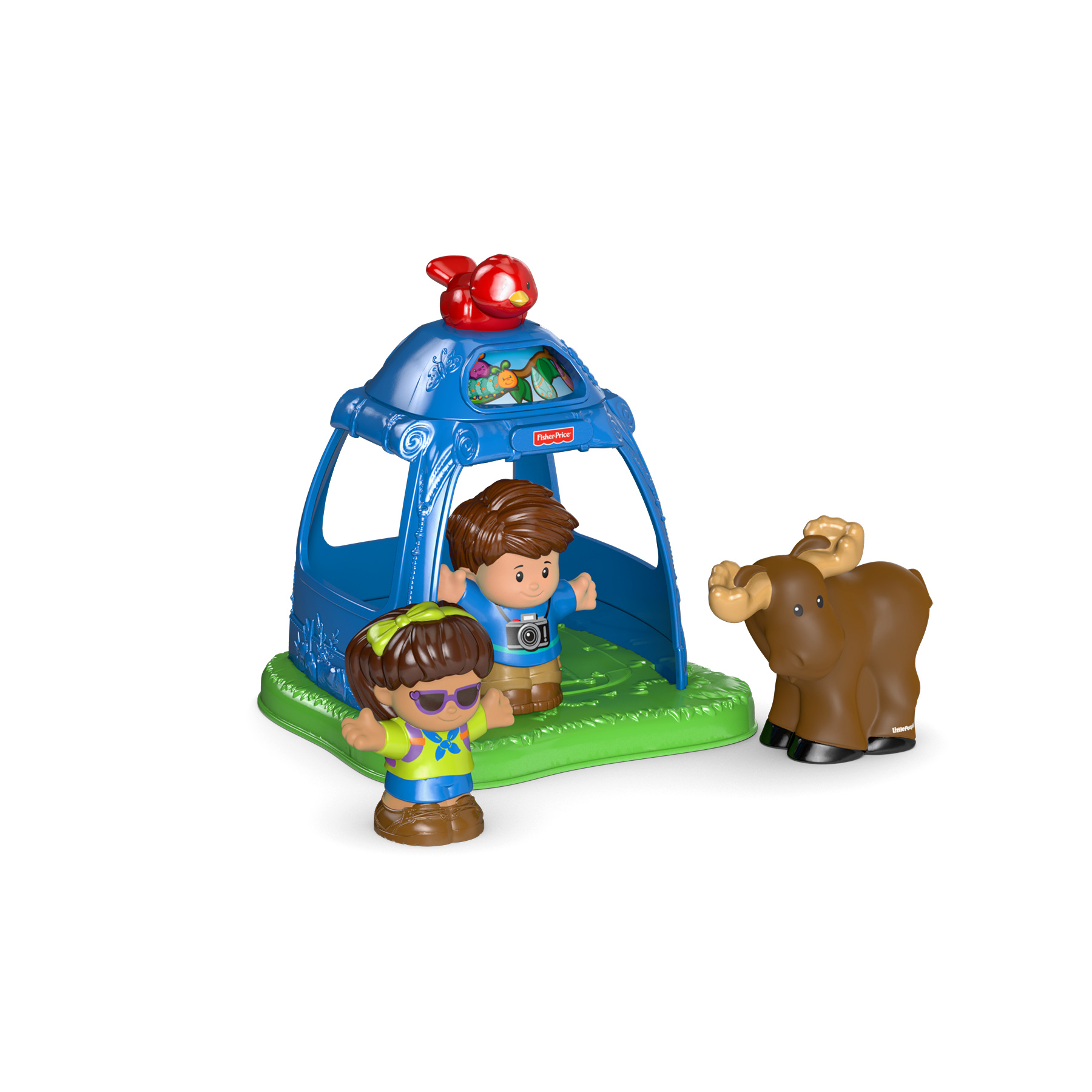 little people going camping