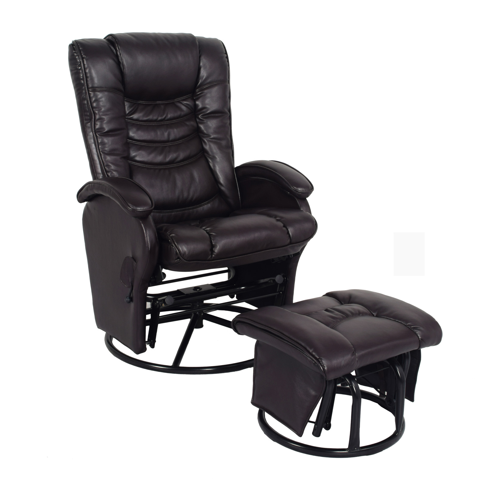 Leather Glider Chair Free, Leather Nursery Glider