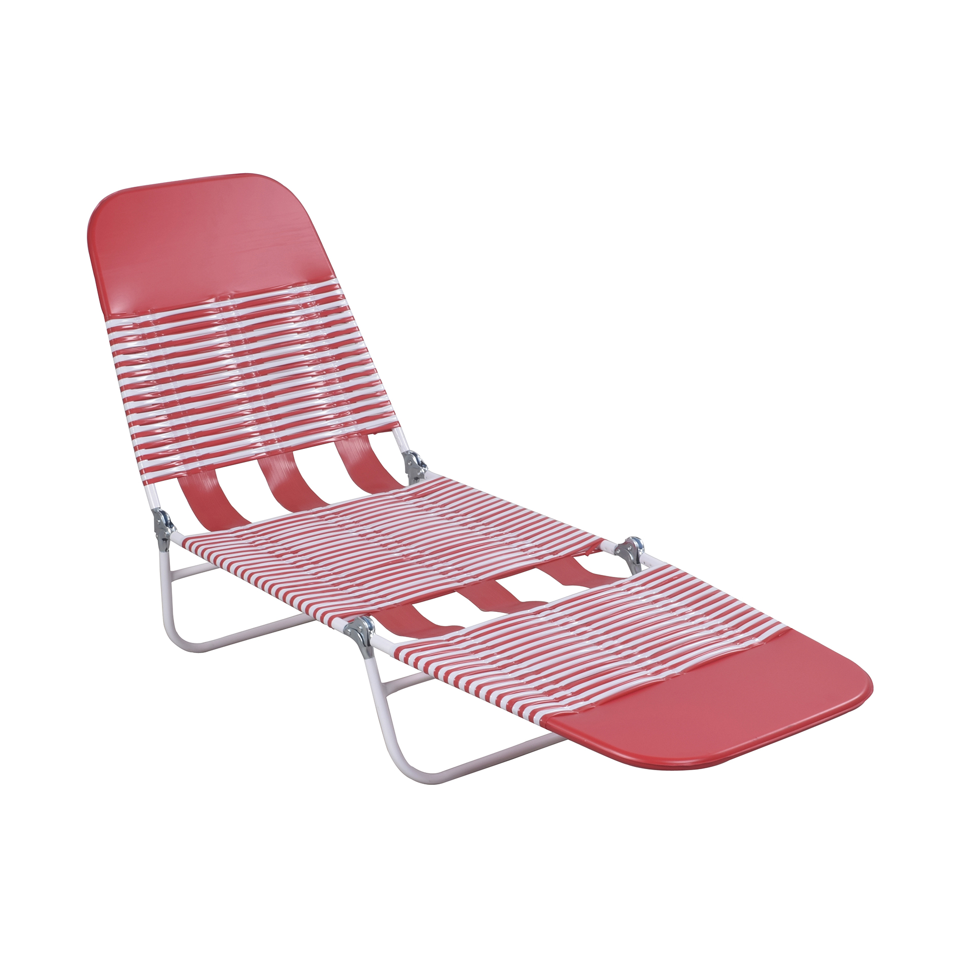 Essential Garden PVC Chaise Lounge Red *Limited Availability Shop