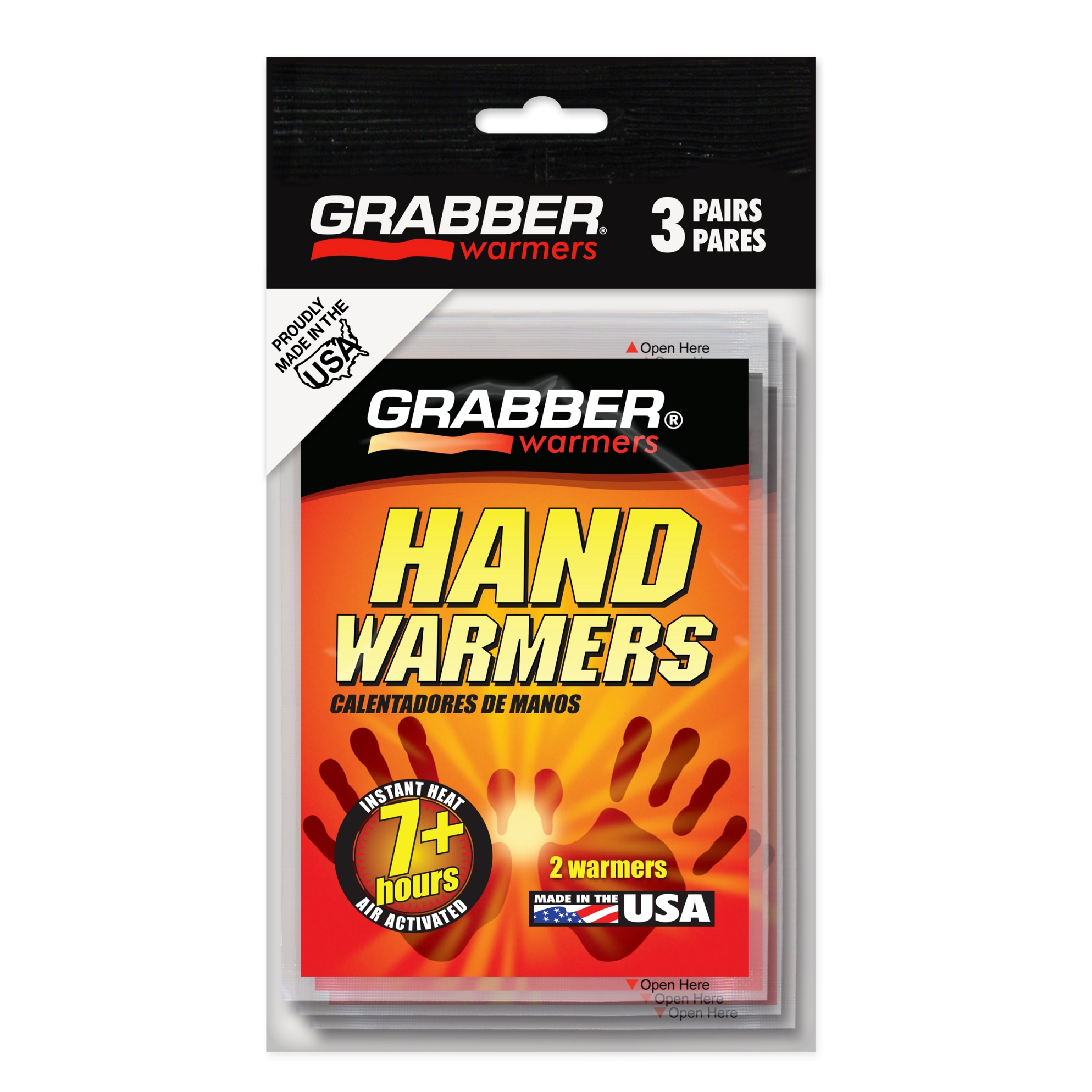 Grabber Hand Warmers - 3 Pack