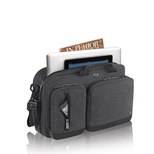 briefcase hybrid solo laptop urban backpack zoom converts inch everday