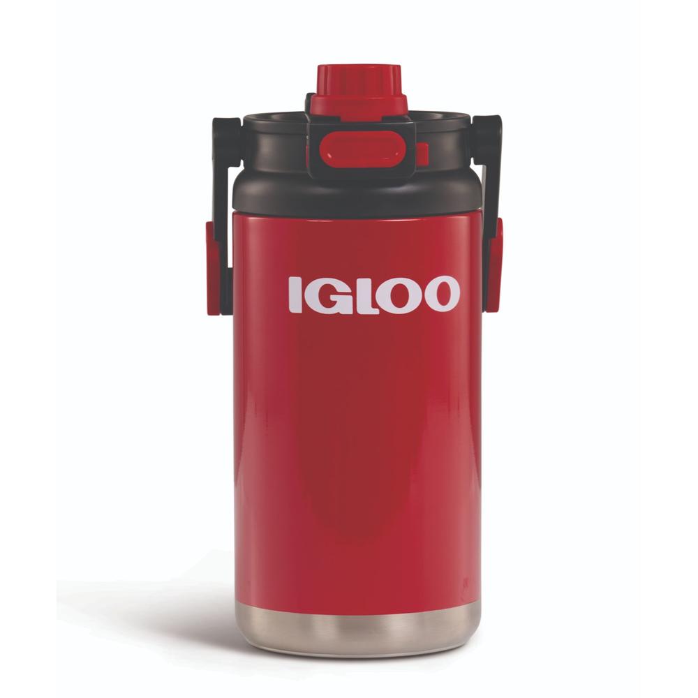 Igloo 54 Oz. Stainless Steel Hybrid Sport Jug Red Heat