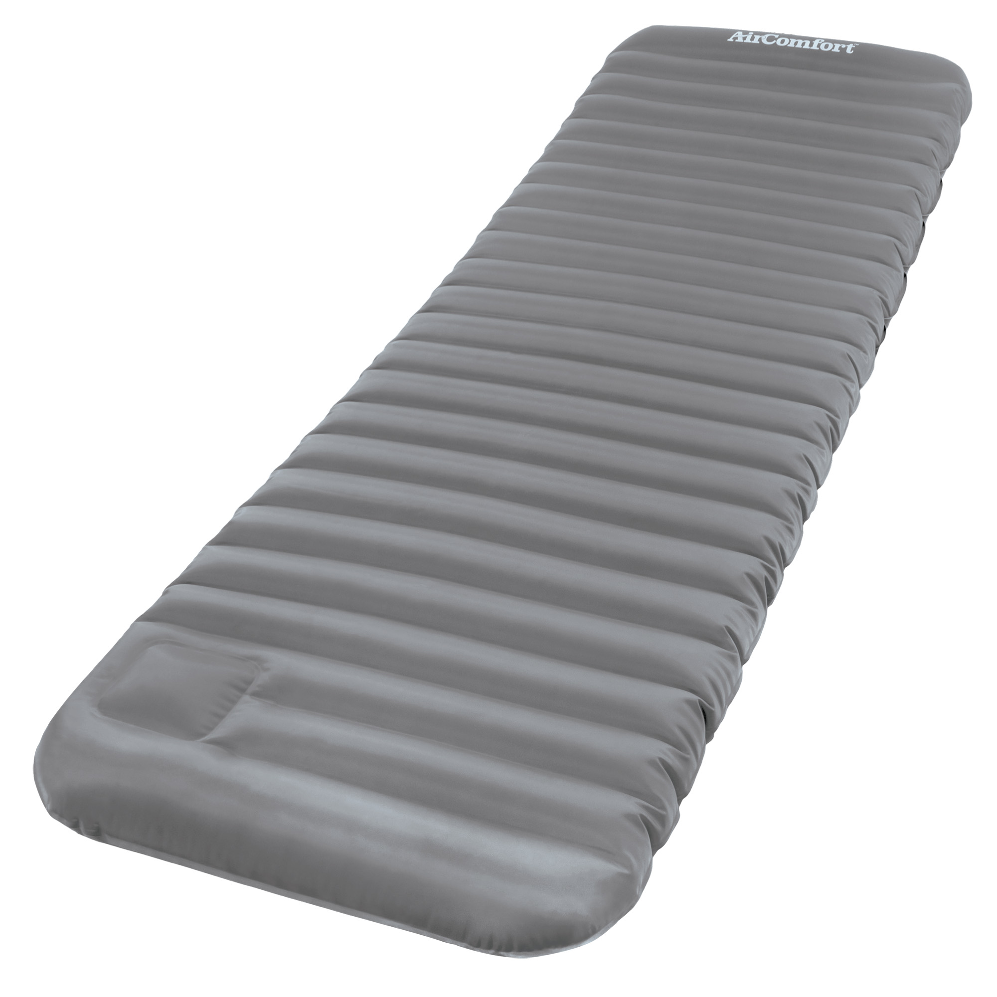 Air Comfort Roll & Go Inflatable Sleeping Pad   Large (Grey)   Fitness