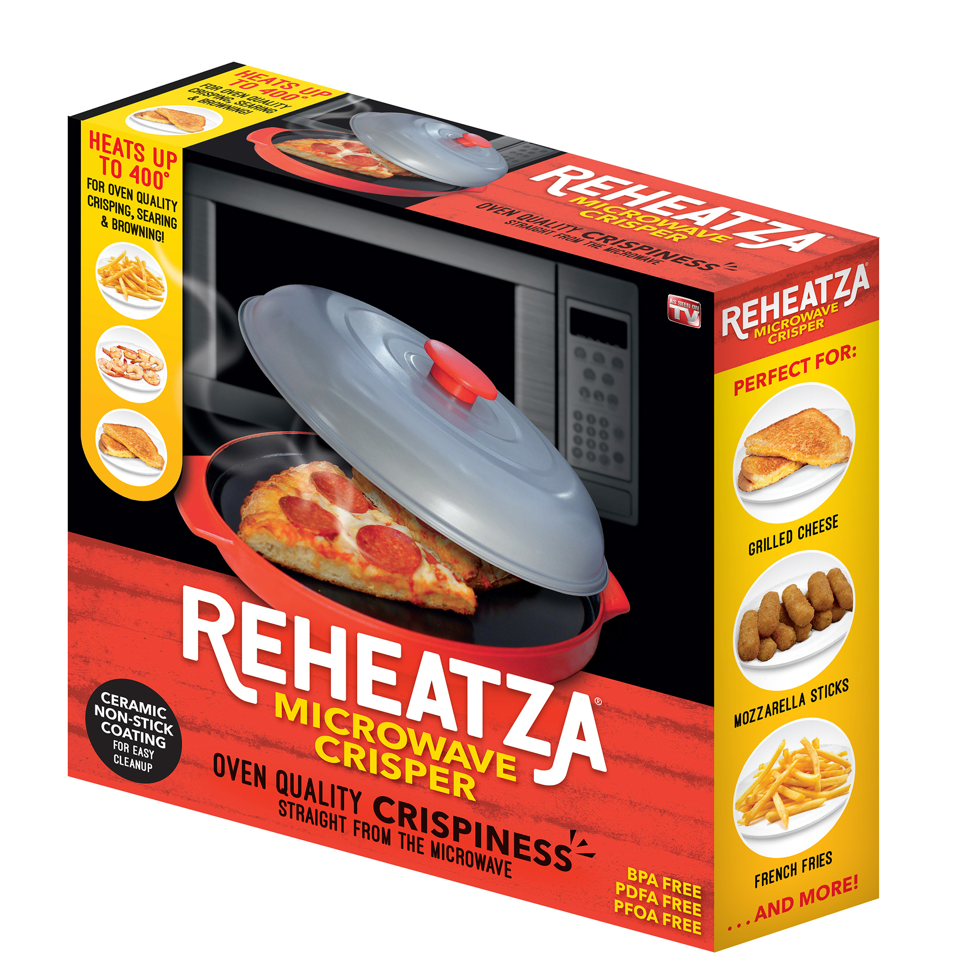 As Seen On TV Reheatza Microwave Crisper As Seen On TV Reheatza Microwave Crisper