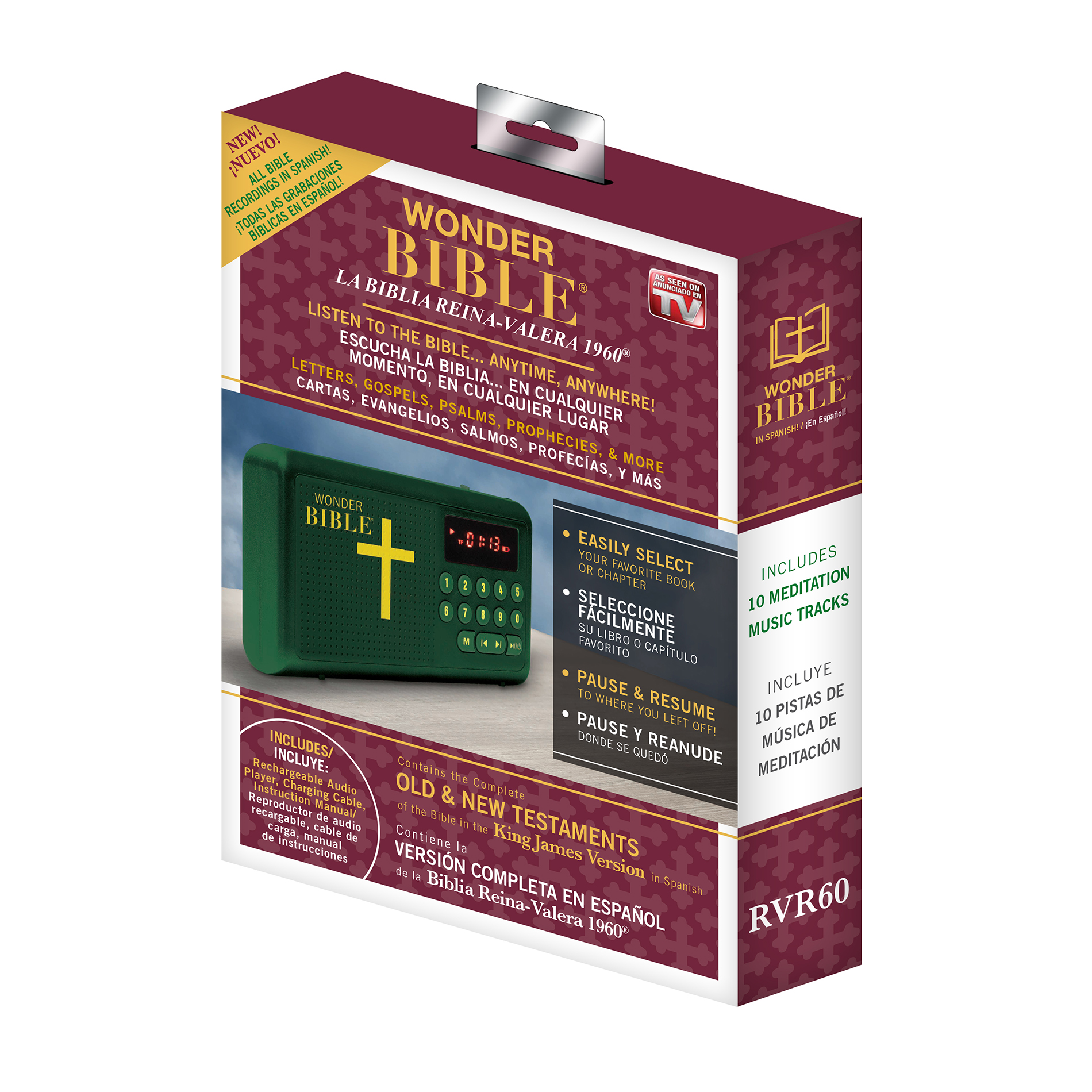 As Seen On TV Wonder Bible Spanish Audio Player As Seen On TV Wonder Bible Spanish Audio Player