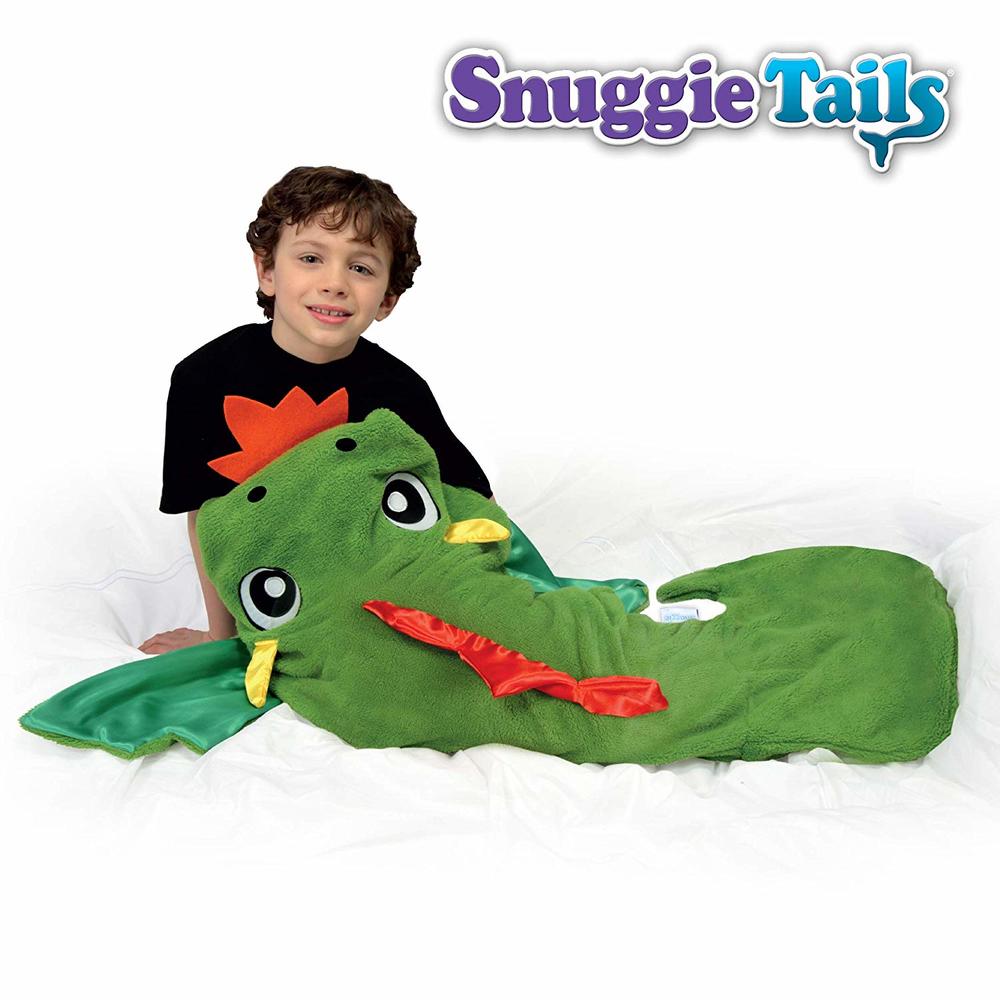 As Seen On TV Snuggie Tail Blanket - Green Dragon