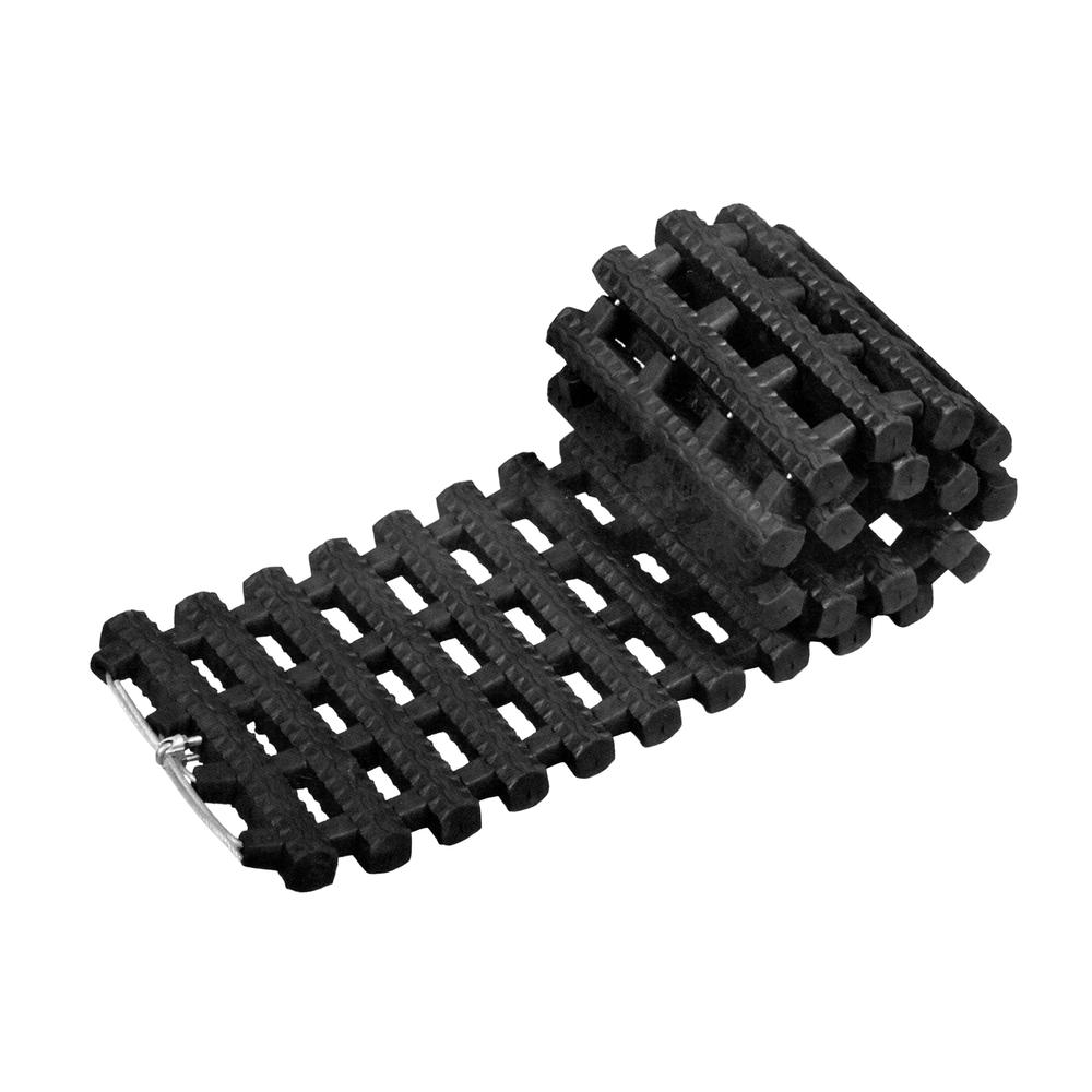 Snow Joe ATJ651  Thermoplastic Rubber TrackAssist Non-Slip Traction &#124; 24-Inch (Black)