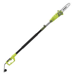 Sun Joe Electric Multi-Angle Pole Chain Saw | 10 inch | 8.0 Amp (Green)