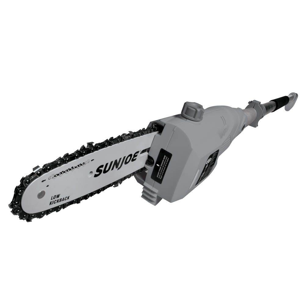 Sun Joe SWJ802EGRY Electric MultiAngle Pole Chain Saw 8 inch 6.5